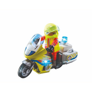 Playmobil City Life Emergency Motor Bike mit blinkendem Licht 71205
