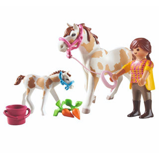 Playmobil Country 71243 Pferd mit Fohlen