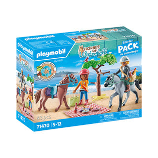 Playmobil Country fährt mit Amelia und Ben 71470 zum Strand