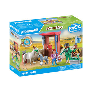 Playmobil Country Farm Tierarzt mit den Eseln 71471
