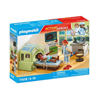 Playmobil Action Heroes MRT mit Patient