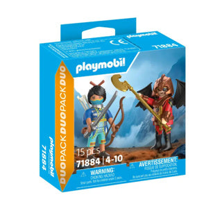 Playmobil 71884 Roman gegen Burnham Duell