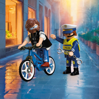 Playmobil 72076, Polizist und Verbrecher, Action-Abenteuer, 4 Jahre, mehrfarbig, Kunststoff