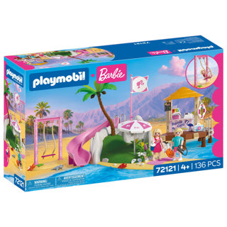 Playmobil – 72121 – Spielset – Barbie Strandcafé – 136 Teile