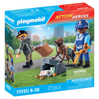 Playmobil 71731 Polizeihund mit BOEF