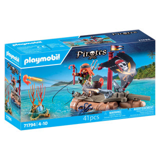 Playmobil 71794 Piratenfloß mit Schatz