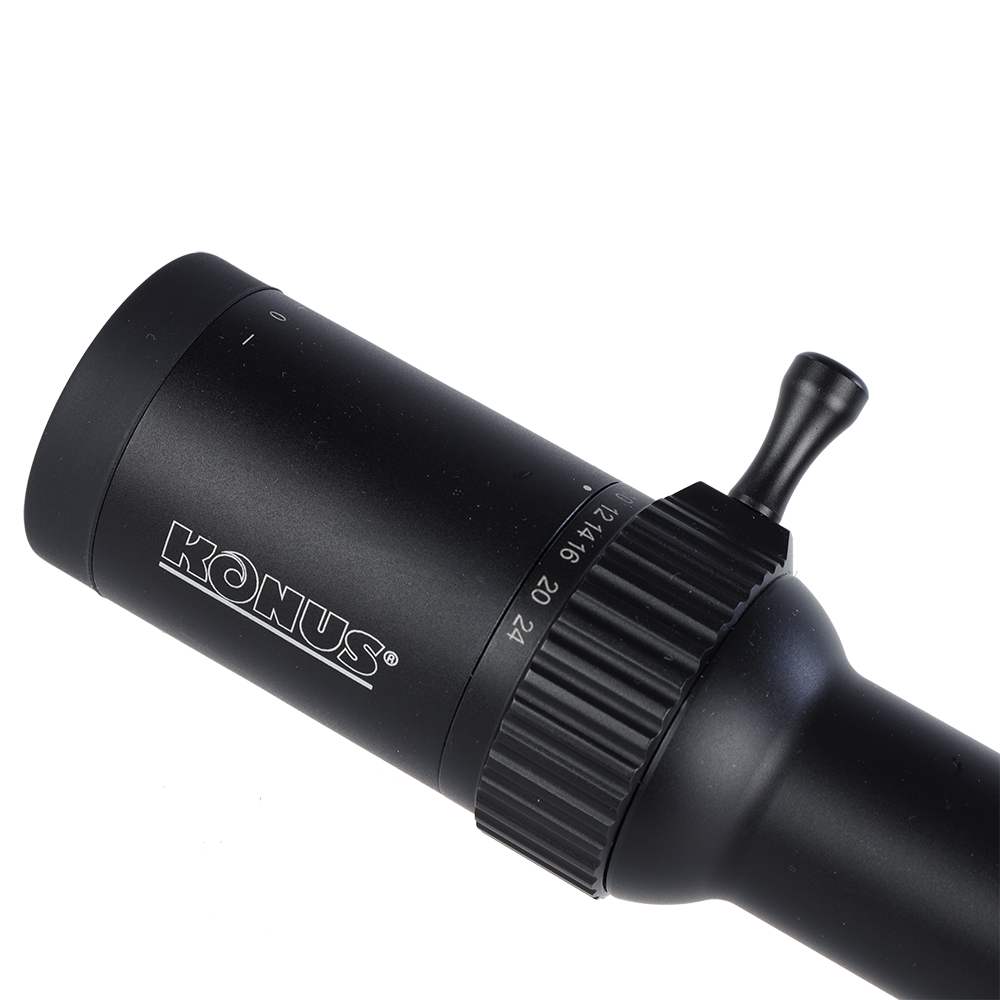Konus Zielfernrohr Glory 3-24x56 SFP, Fein (MOA)