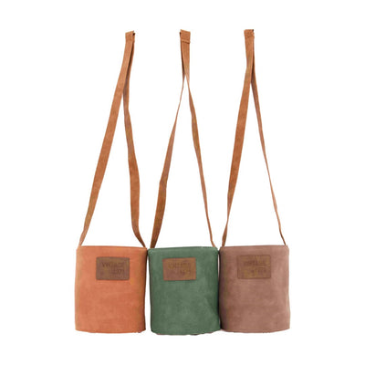 Dijk Natural Collections Blumentopfaufhänger ø13,5x16cm Leder
