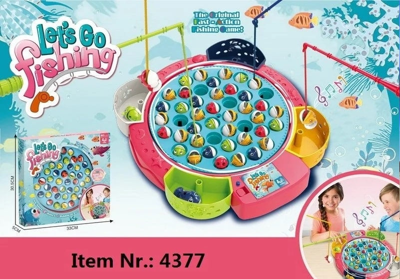 Jonotoys Fish Game lassen Apos; S Gehen Sie mit 45 Fischen angeln
