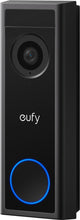 Eufy C30 2k kabellose Video-Türklingel – 2k FHD – Akku – Schwarz – batteriebetrieben – 16:9 erweiterte Ansicht – einfache Installation – Live-Videoanruf – Personen- und Bewegungserkennung – kompatibel mit Homebase S380 – keine Abonnementkosten