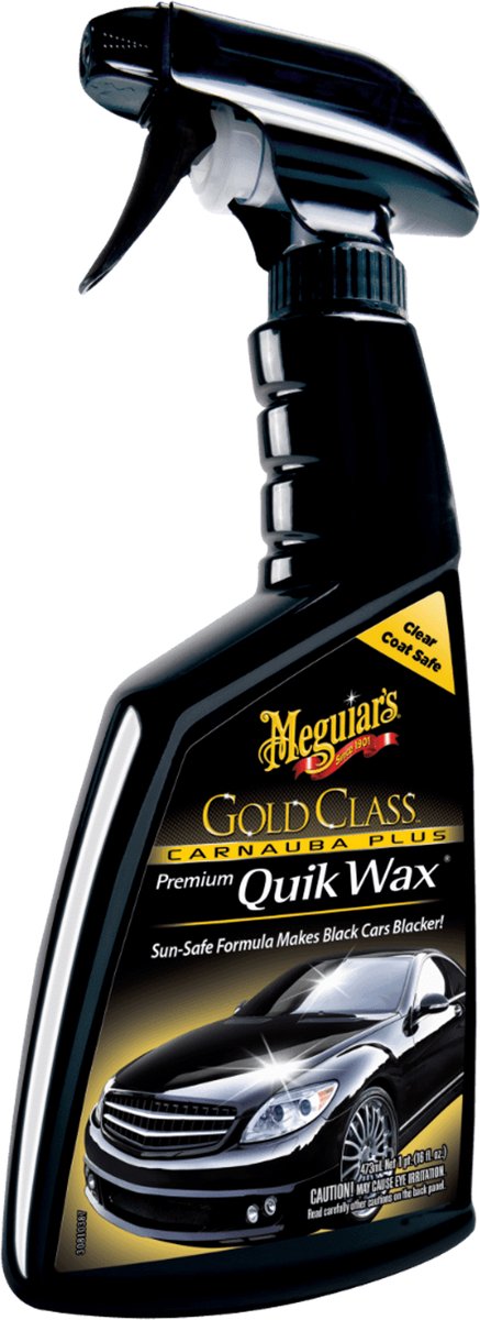 Meguiar's Goldklasse-Autowachs – Sprühwachs – Carnauba-Quikwachs – Carnaubawachs – 473 ml