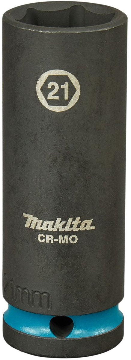 Makita Zubehör Schlagschrauber-Stecknuss 21 mm 81,5 mm – e-16508