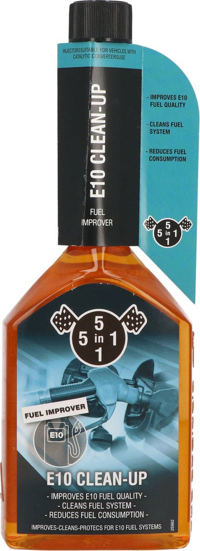 5in1 E10-Reinigung – 310 ml – Kraftstoffsystemschutz – für E10-Kraftstoffe – für 50 Liter Kraftstoff