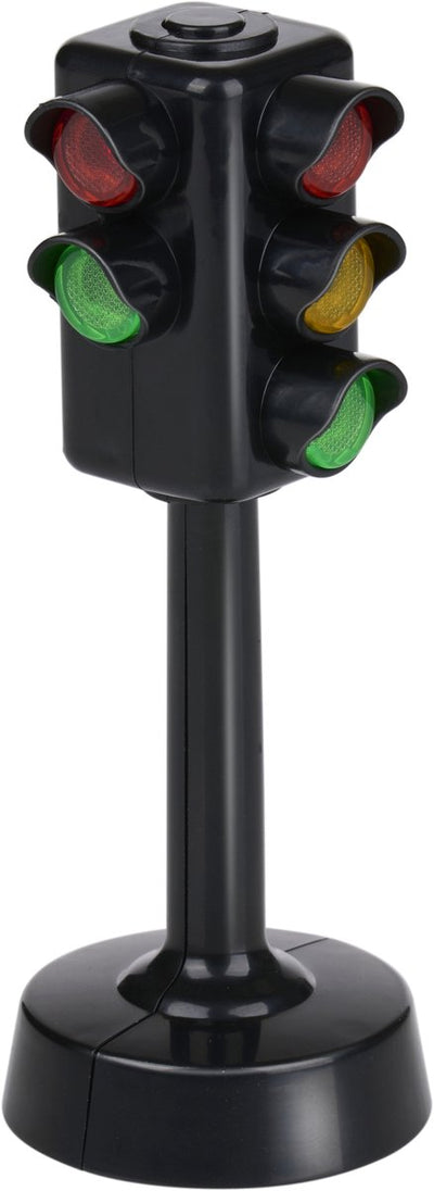 Eddy Toys Spielzeug-Ampel mit Ton und Licht – Spielzeug-Ampel für Kinder – Ampel-Spielzeug mit automatischem Wechsel – Ampel-Spielzeug pädagogisch – 12 cm