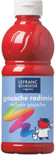 Lefranc Bourgeois L B Gouachefarbe Redimix Karminrot 500 ml