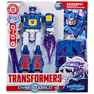 Transformers Cyberworld Energon Surge Soundwave Deep Sea Explorer – Actionfigur 22 cm