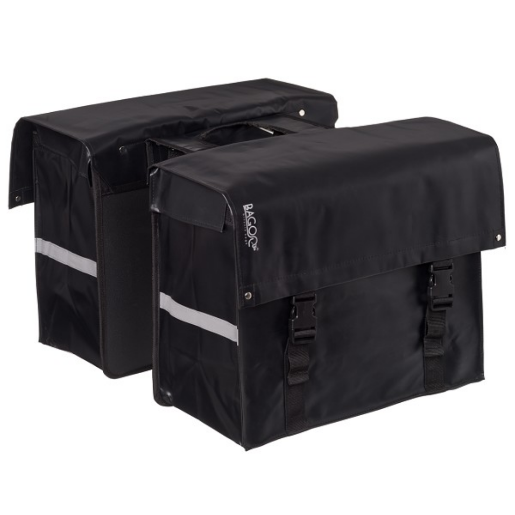 Bagoo Double Fahrradbeutel Bisonylschwarzer Inhalt 58L
