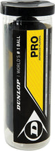 Dunlop – Profi-Squashbälle – Double Dot – 3er-Set