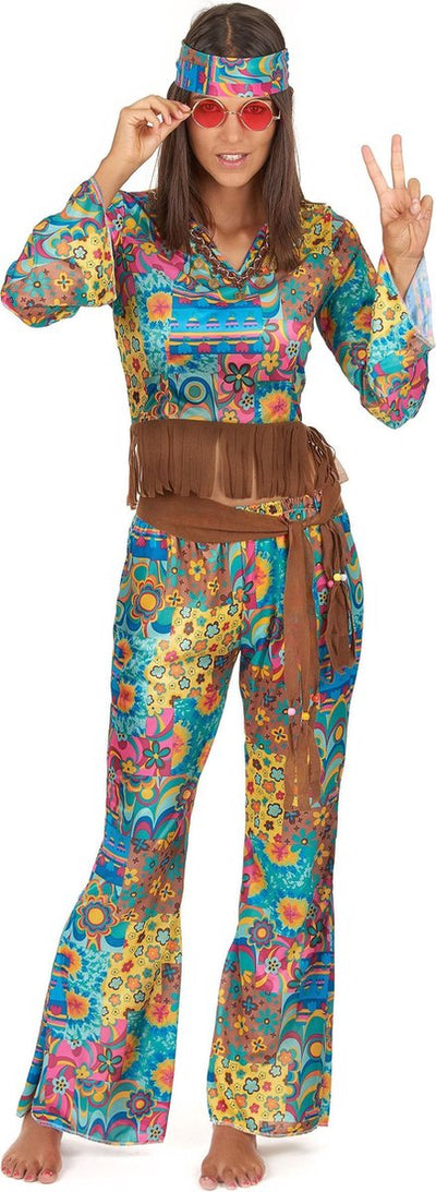 Smiffys Verkleidungskostüme | Kostüme – 60er Jahre groovig – Hippie-Flower-Power-Kostüm