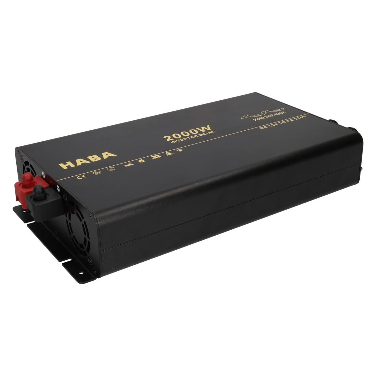 Reiner Sinus-Wechselrichter 12 V-230 V – 2000 W mit Wechselstrompriorität