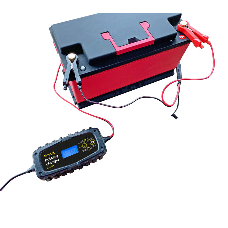Intelligentes Batterieladegerät Intelligentes Batterieladegerät für Blei-, Lithium- und AGM-Batterien