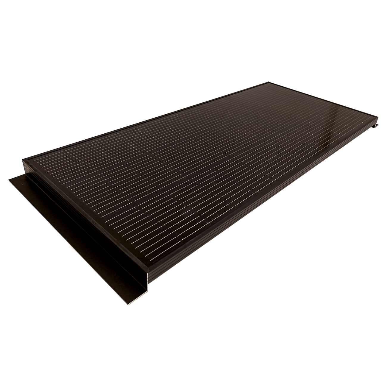 Solar Power 100 Solarpanel mit integrierter Montagehalterung