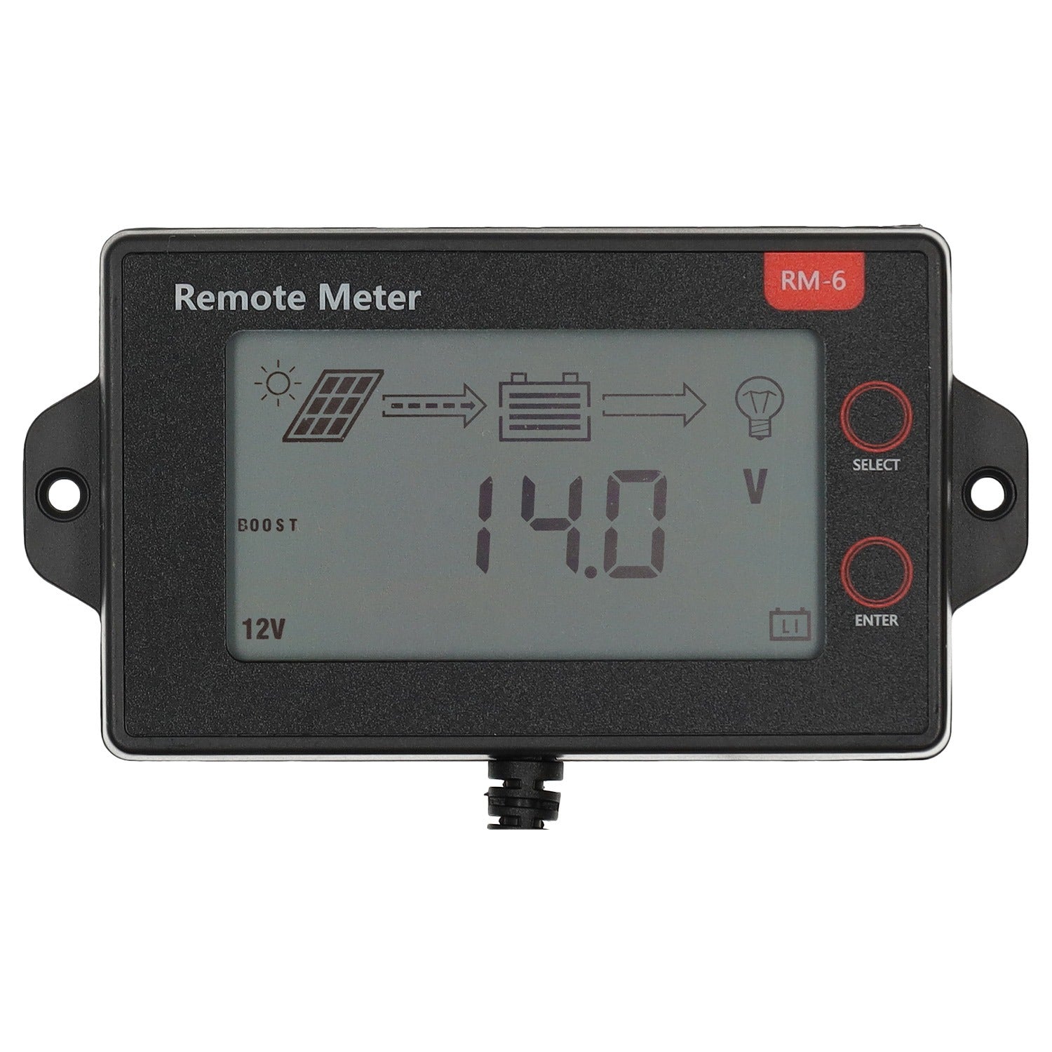 Abano-Display für MPPT-Laderegler