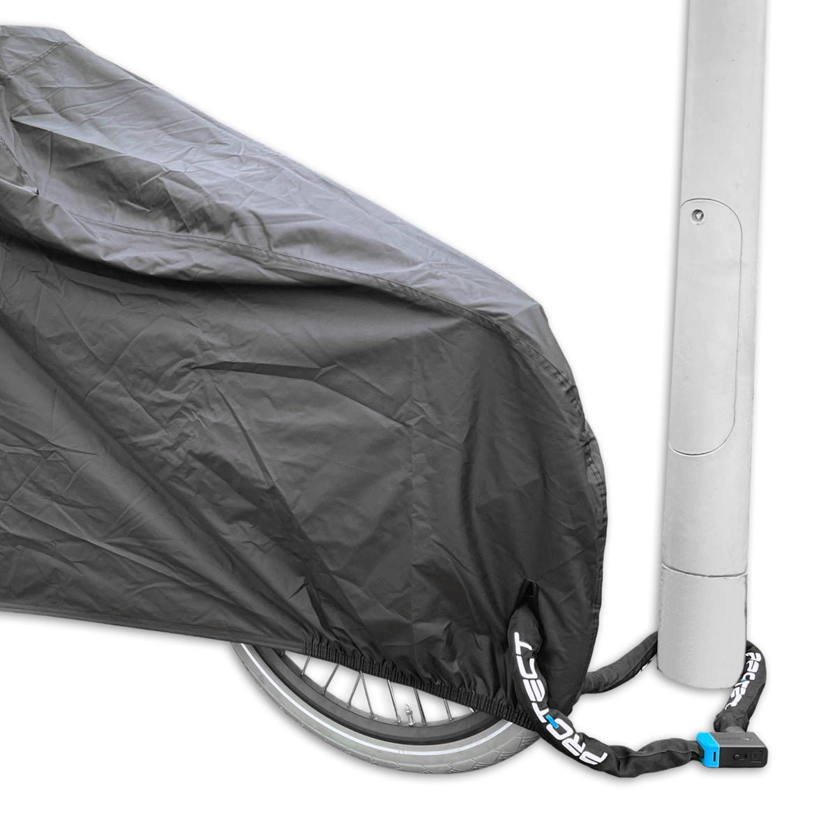 Lynx 3 -Rad -Cargo -Cargo -Fahrradabdeckung - 300d Oxford Polyester - 220x100x105 cm