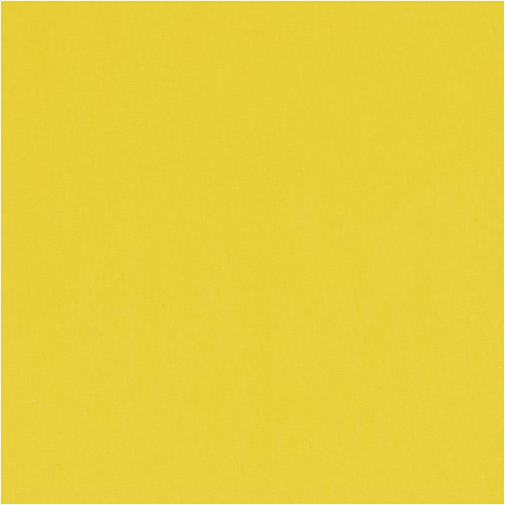 Stoff der Firma Creativ, B: 145 cm, 140 g, gelb, 2 m 1 Karton