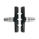Bremsbeläge V-Brems 70 x 12,5 mm schwarze 2 Teile