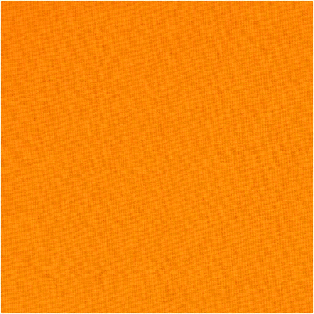 Creativ Company Stoff, B: 145 cm, 140 gr, orange, 2 m 1 Karton