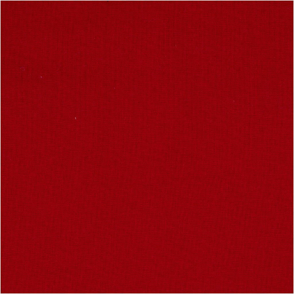 Creativ Company Stoff, B: 145 cm, 140 gr, rot, 2 m 1 Karton