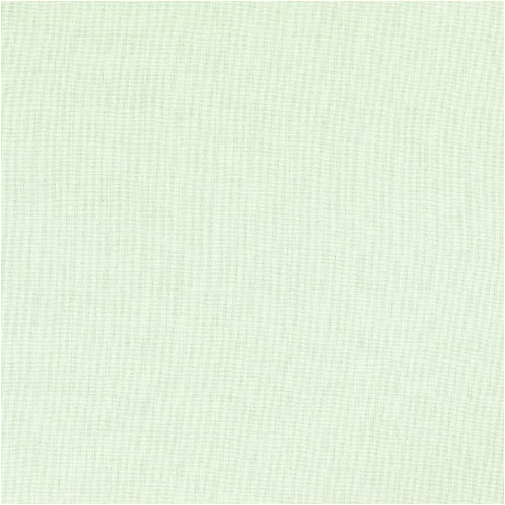 Creativ Company Stoff, B: 145 cm, 140 gr, hellgrün, 10 m 1 Rolle
