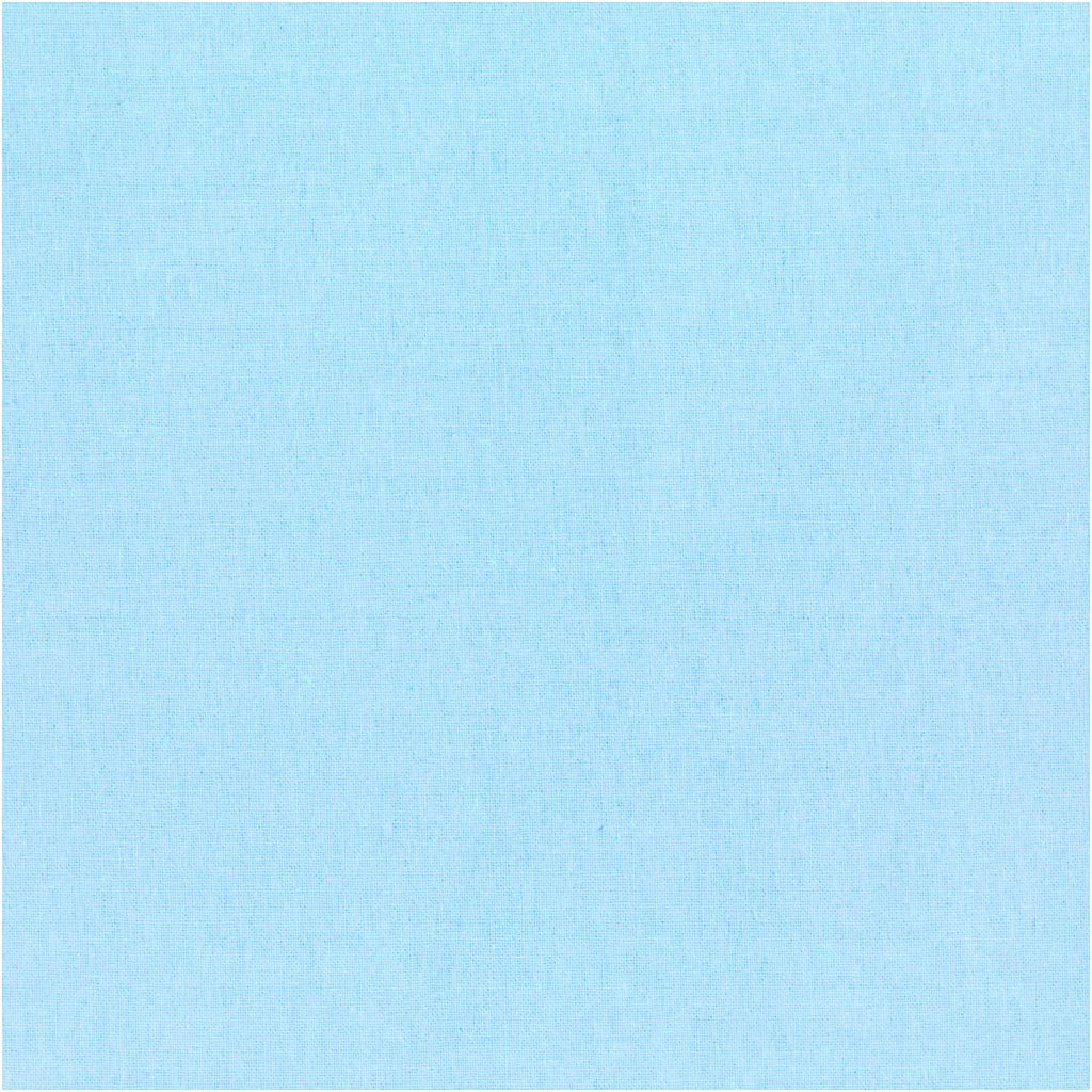 Creativ Company Stoff, B: 145 cm, 140 gr, helltürkis, 2 m 1 Karton