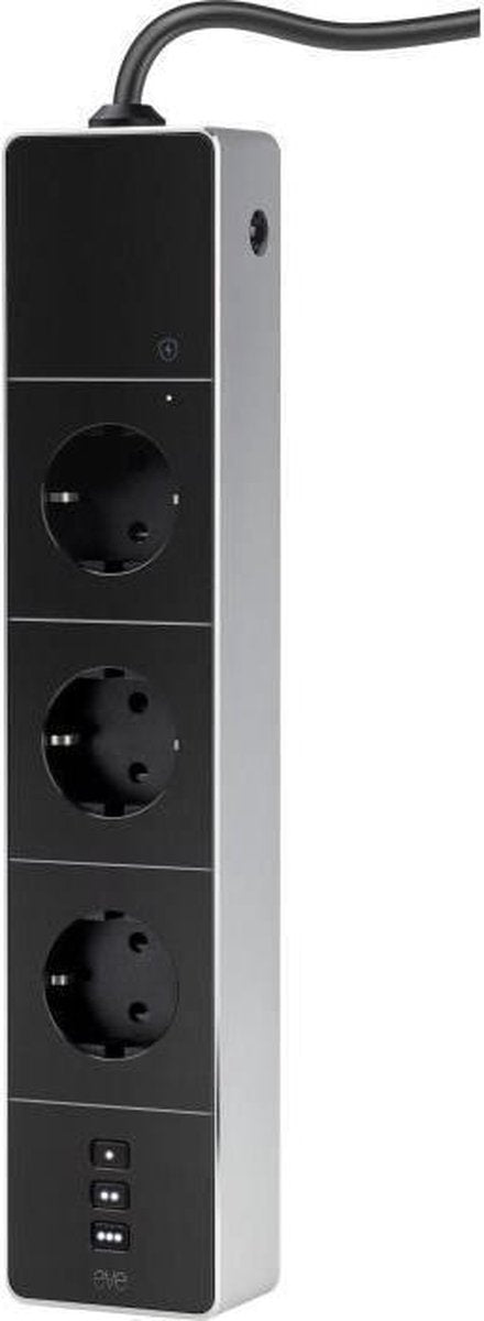 Ever Home Eve Energy Strip – intelligente Steckdosenleiste – funktioniert mit Apple Homekit
