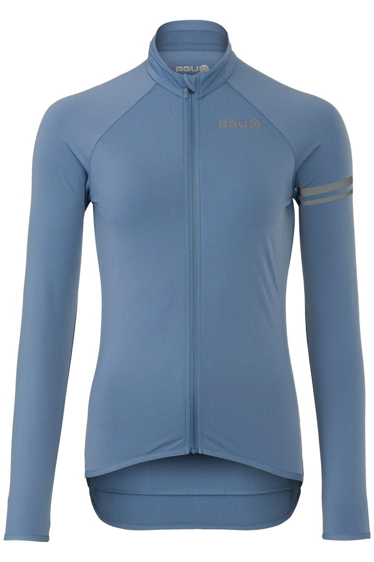 Thermo-Radsportshirt mit langen Ärmeln, unverzichtbar für Damen