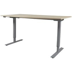 Sitz-Steh-Schreibtisch Schavenburg Lectro Basic 160x180 Eiche