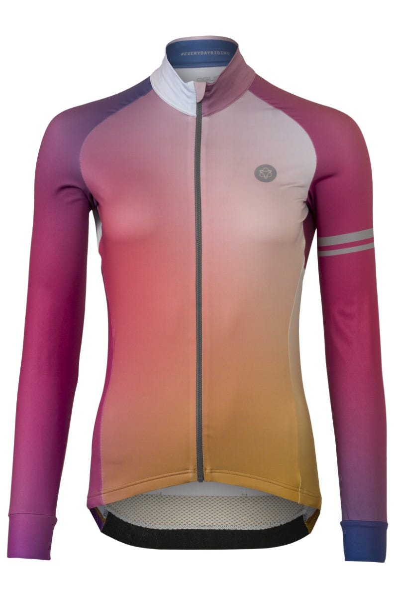 Gradient Radsportshirt Langarm Performance Damen