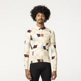 Quadratisches Radshirt Langarm Performance Herren - afbeelding 1