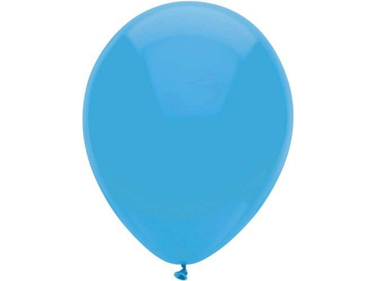 Haza-Luftballons mittelblau, 30 cm, Beutel mit 10 Stück