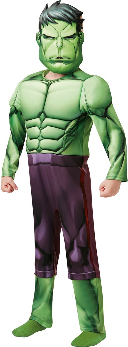 Rubies Hulk Boxset Kinderkostüm – Größe 5–6 Jahre