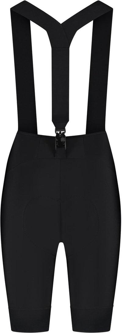 Rogelli Detach II Radhose Damen – mit Sitzpolster und Hosenträgern – Radhose – Schwarz – Größe S