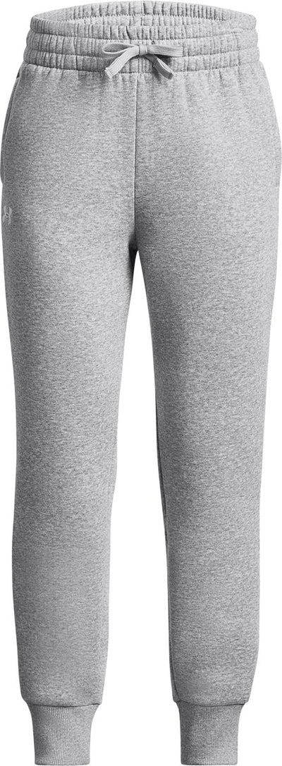 Under Armour UA Rival Fleece Joggers Unisex-Sporthose – Grau – Weiß