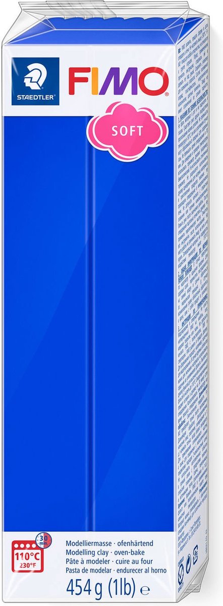 Fimo Soft-Modelliermasse 454 g brillantblau