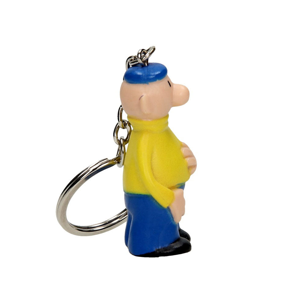 Nachbar Buurman Keychain Geel, 10 cm