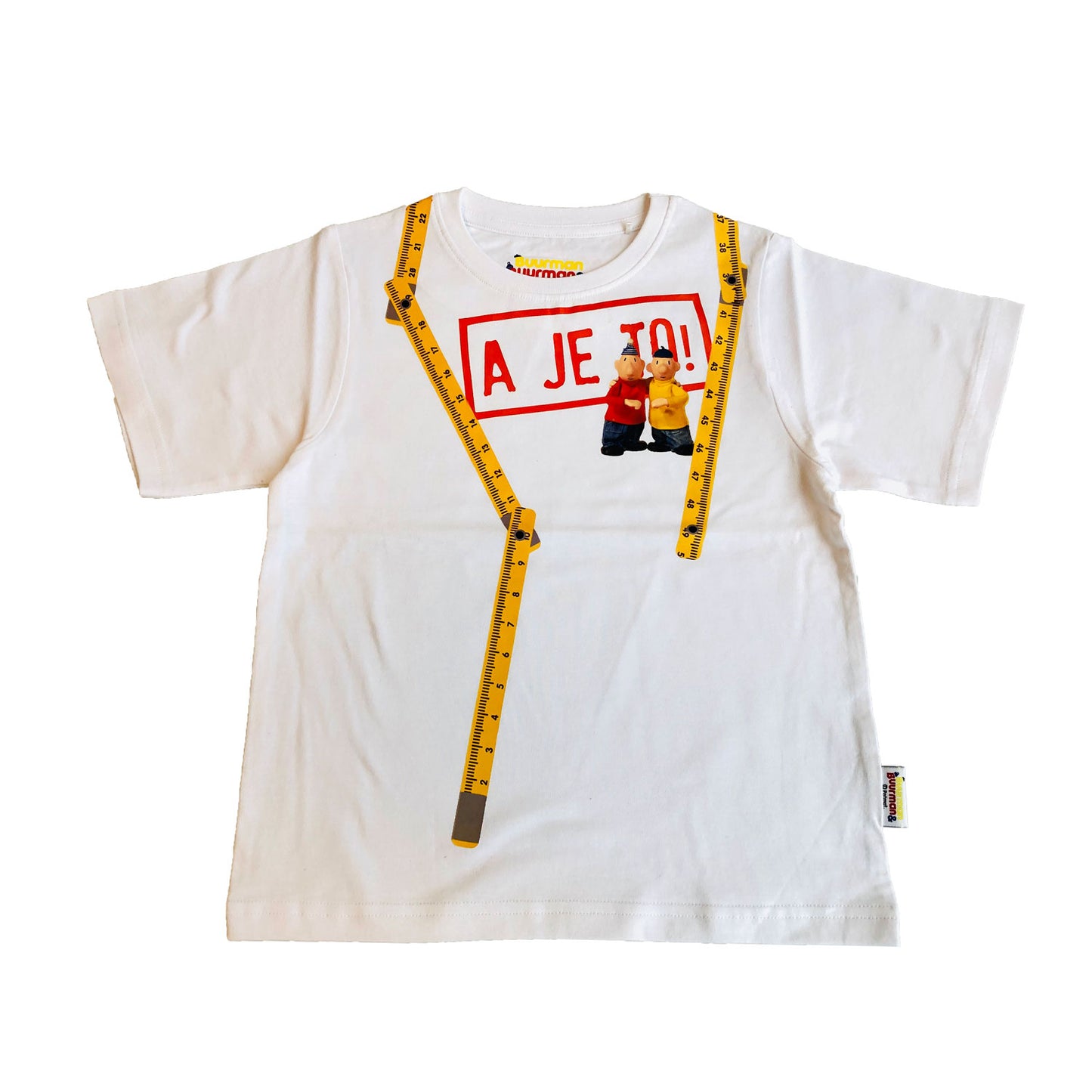 Nachbar-Nachbar-T-Shirt weiß, Größe 98-104