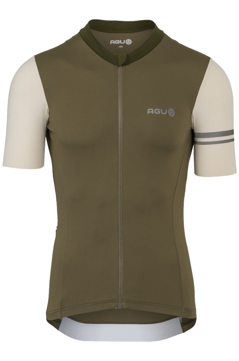 Colorblock-Radsportshirt Performance Herren