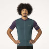 Colorblock-Radsportshirt Performance Herren