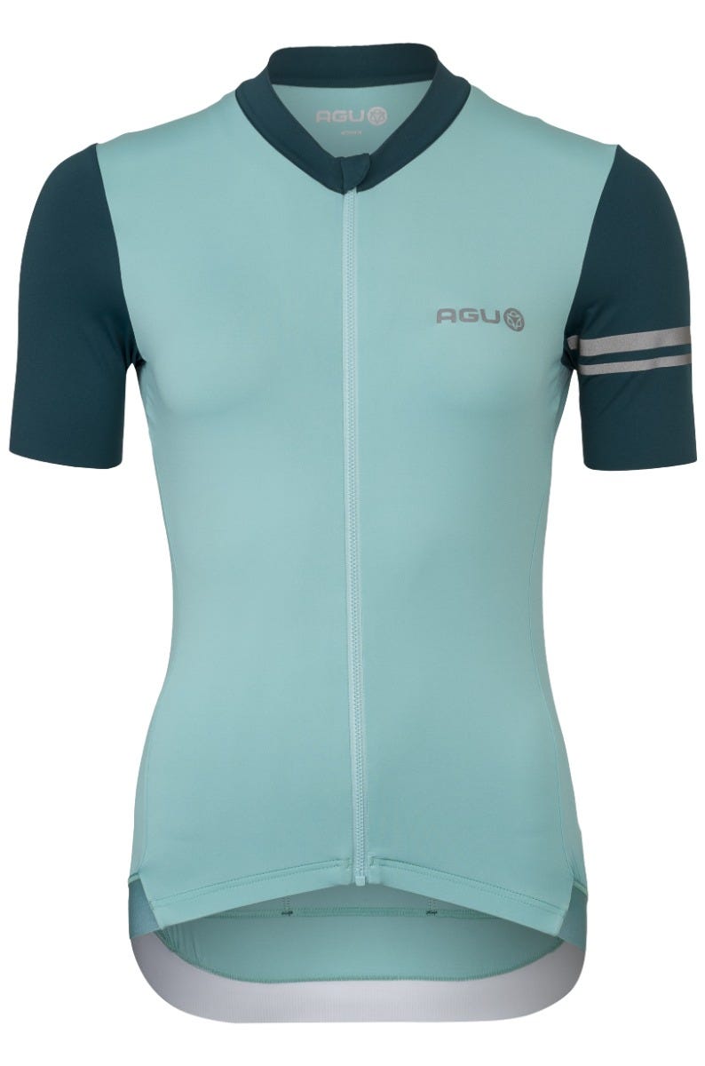 Colorblock-Radsportshirt Performance Damen
