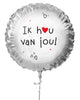 Haza Folienballon Ich liebe dich ø45cm